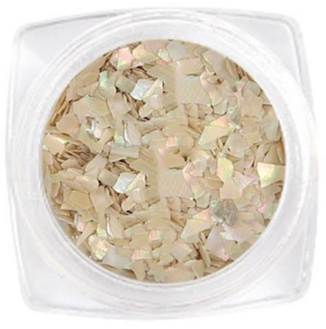 위드샨 자개 네일 글리터, 상아, 2개, 2개