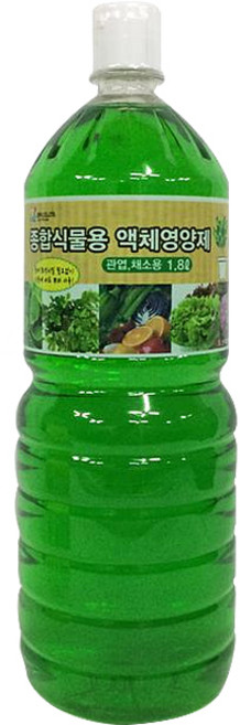종합식물용 액체영양제, 1.8L, 1개