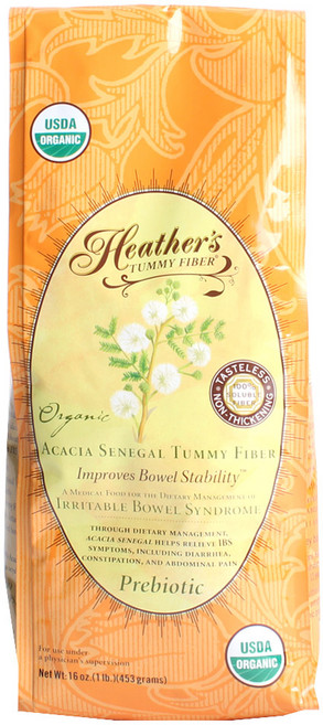 헤더스터미케어 아카시아 세네갈 터미 파이버 파우치 무지방, 1개