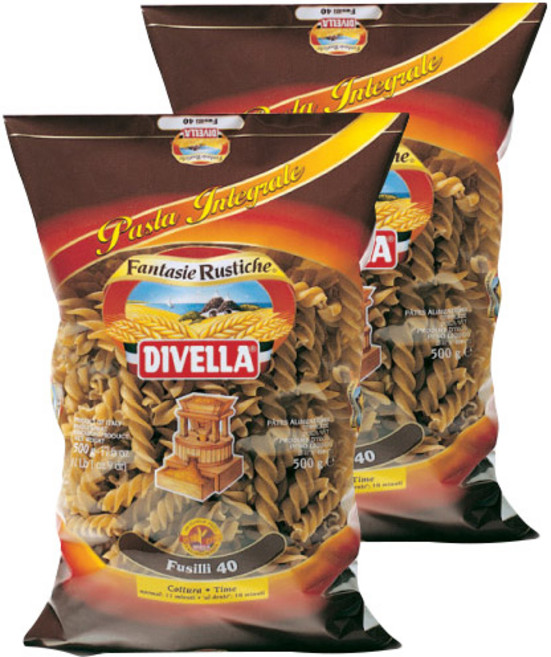 디벨라 통밀푸질리 파스타, 500g, 2개