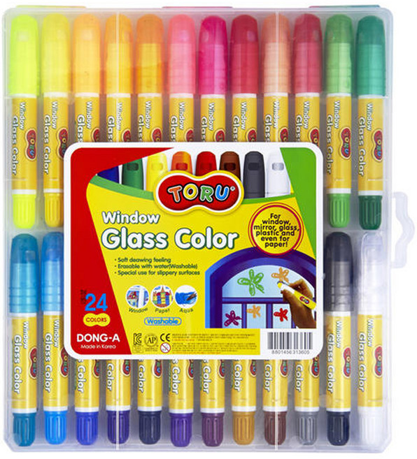 동아 토루 글라스칼라, 24색, 1개
