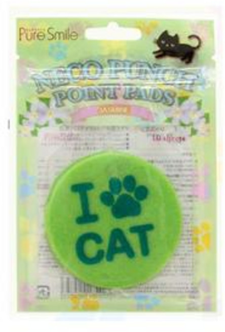 퓨어스마일 네코펀치 포인트패드 자스민, 10매, 4개