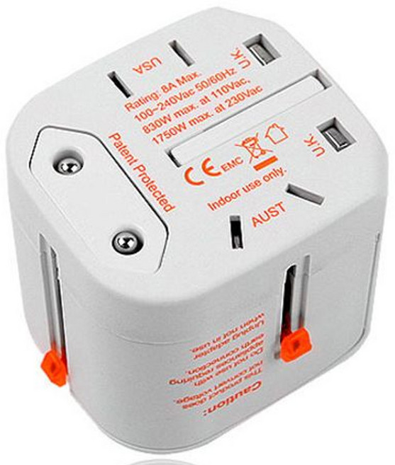 코시 큐브 트레블 아답터 일체형 TA986, 1개