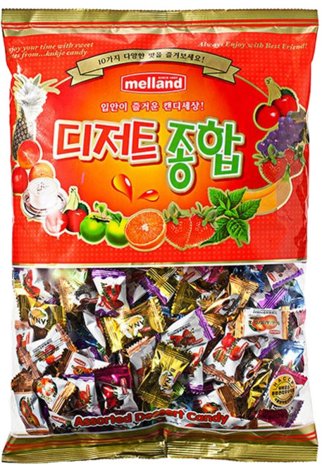 멜랜드 디저트 종합 캔디, 800g, 1개