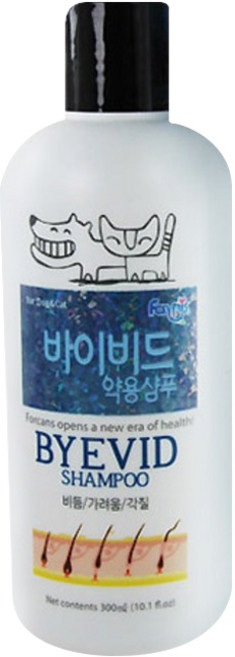 포비스 비듬 가려움 전용 바이비드 약용 샴푸, 1개, 300ml