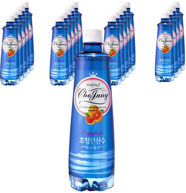 일화 초정탄산수 자몽 500mlx20펫, 500ml, 20개