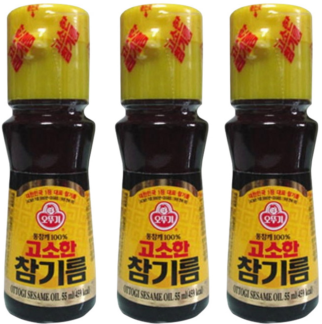 OTOKI 不倒翁 香醇芝麻油, 55ml, 3瓶