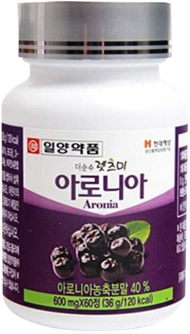 일양약품 더순수 렛츠미 아로니아, 60정, 1개