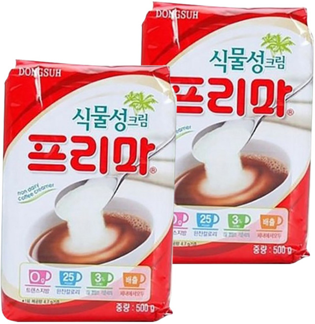 Frima 식물성크림, 500g, 1개입, 2개