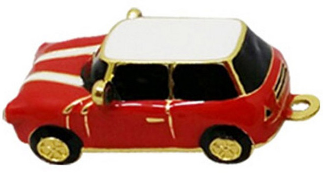 칼론 메탈 미니쿠퍼 USB 메모리 32GB, 레드, 1개