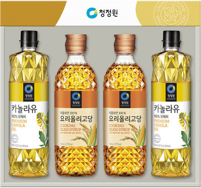 청정원 선물세트 올리유 2호 + 쇼핑백, 1세트