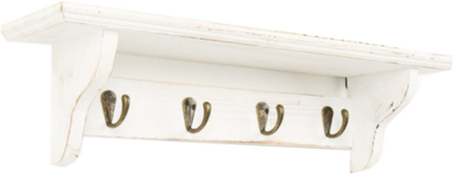 추카추카넷 New 빈티지 우드선반, 화이트