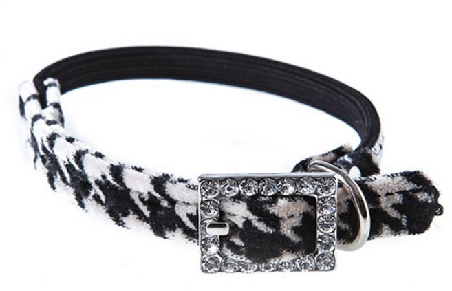 캐츠피아 카라 고양이 목줄, 제비나염 베이지, S, 1개