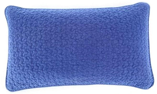 친환경편백아트 순면 천연염색 편백 베이직 베개 큐브칩, 파랑, 1개