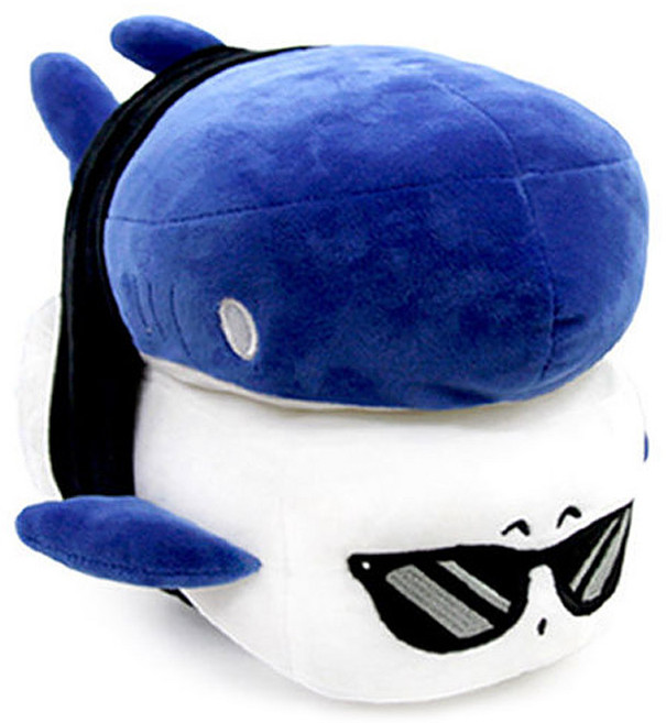 코튼푸드 쵸바 상어군 인형쿠션, 블루