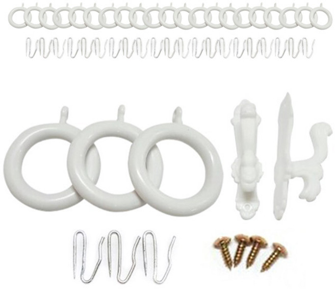 지엔지 커텐링, 화이트, 1개