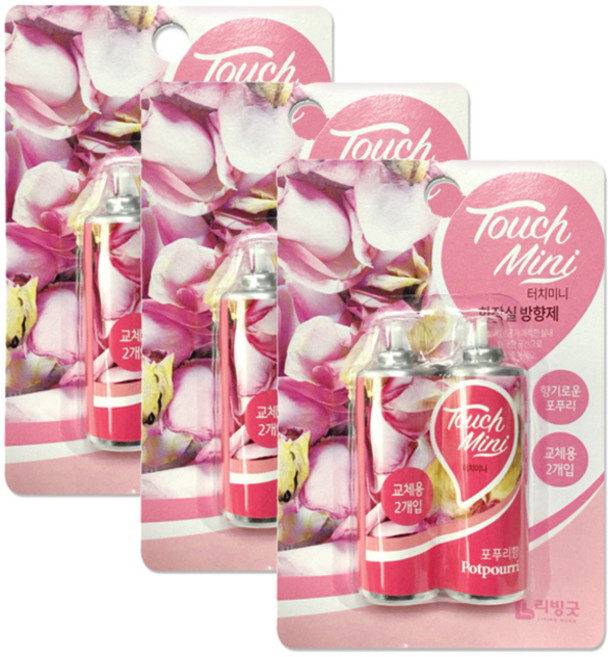 터치필 리필 2ea(포푸리향) 13ml, 26ml, 3개, 포푸리