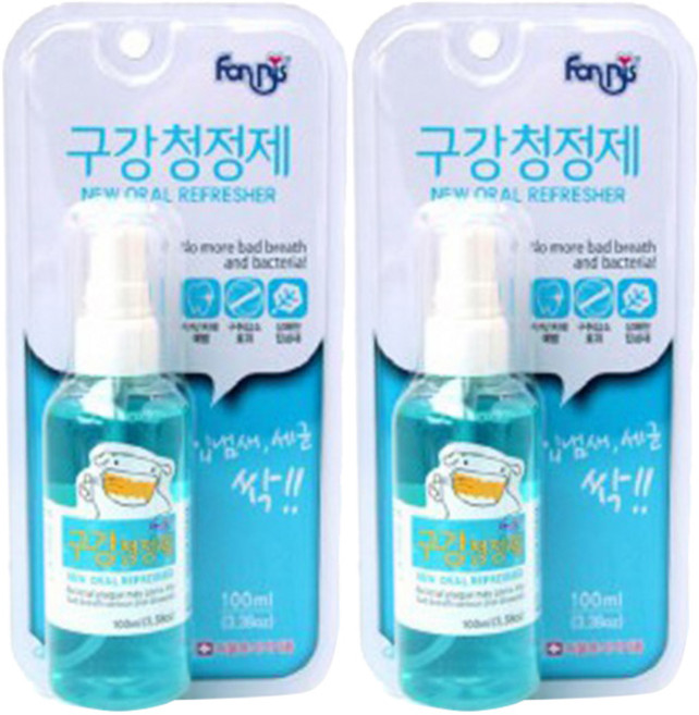 포비스 반려동물 구강 청정제, 2개, 100ml
