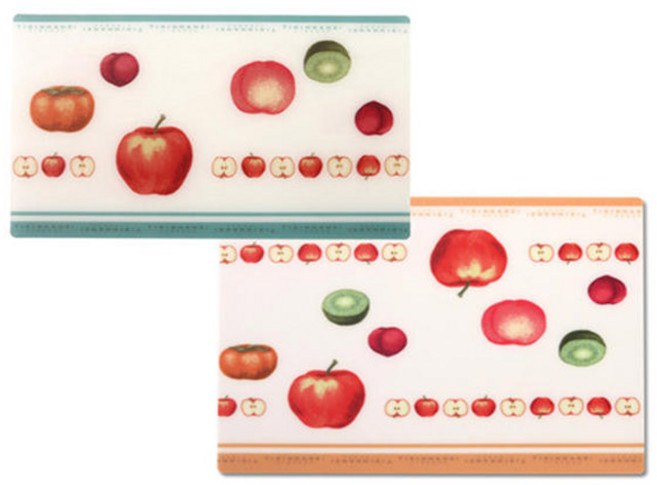 티리난지 멜라 TPE도마 + 미니도마, 혼합 색상, 1개