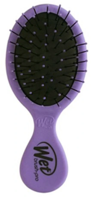 웻브러쉬 미니 헤어브러쉬, 퍼플, 1개 - 쿠팡