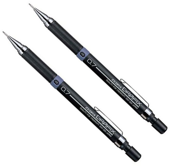 드라픽스 샤프, 0.7mm, 2개