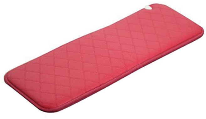 한일의료기 건강 누빔 바이오 3단 전기방석 HL-101, 레드, 3인용(50 x 130 cm)