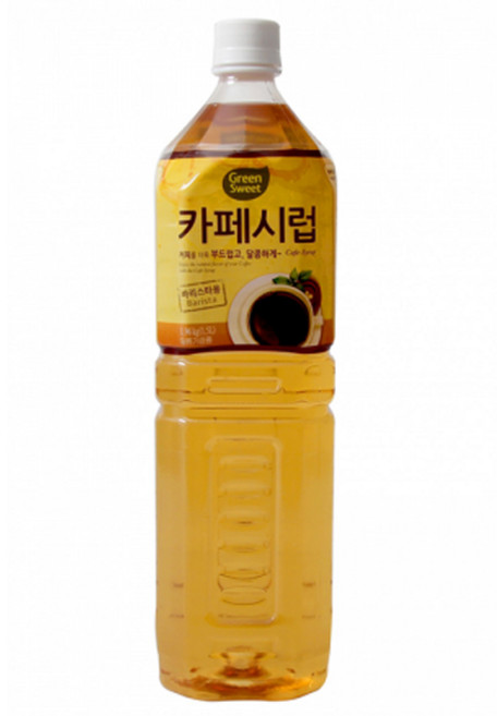 그린스위트 카페시럽, 1.5L, 1개
