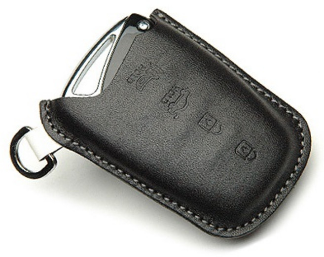 그랜져5G 싼타페DM 스마트키 파우치 hit, 블랙, 현대