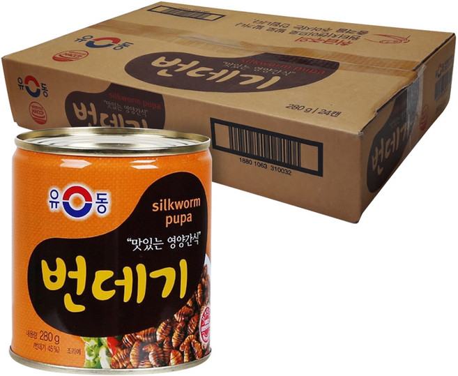 유동 번데기, 280g, 24개