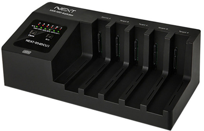 넥스트유 4베이 복제지원 외장하드 도킹, NEXT-954DCU3