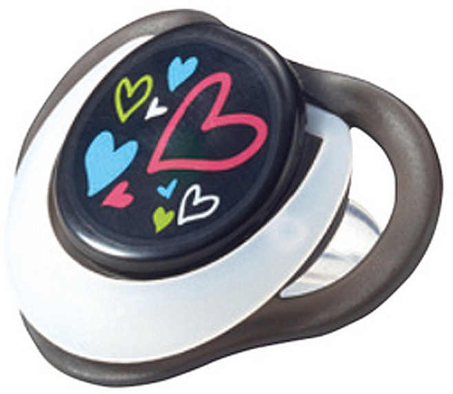 콤비 수면노리개 젖꼭지, L (8개월~18개월), 블랙, 1개