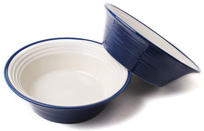 블룸엣홈 스톤웨어 스프볼, 인디고블루, 2개