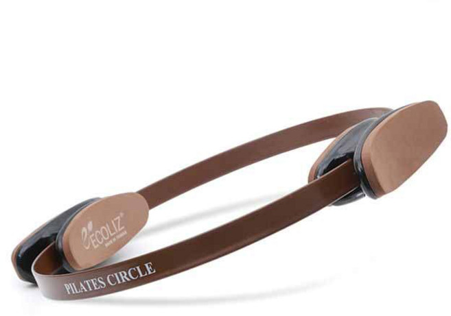 에코리즈 필라테스 서클 M, 브라운, 1개