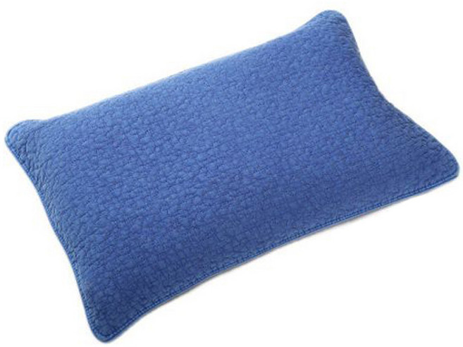 편백아트 순면 펀연염색 베이직 편백베개 파쇄칩, 파랑, 1개