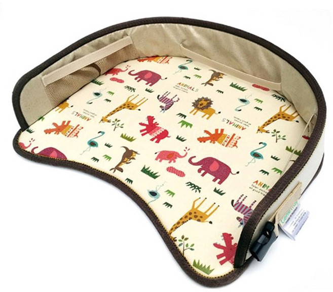 오가닉팩토리 지니 카시트트레이, 정글초콜렛, 1개