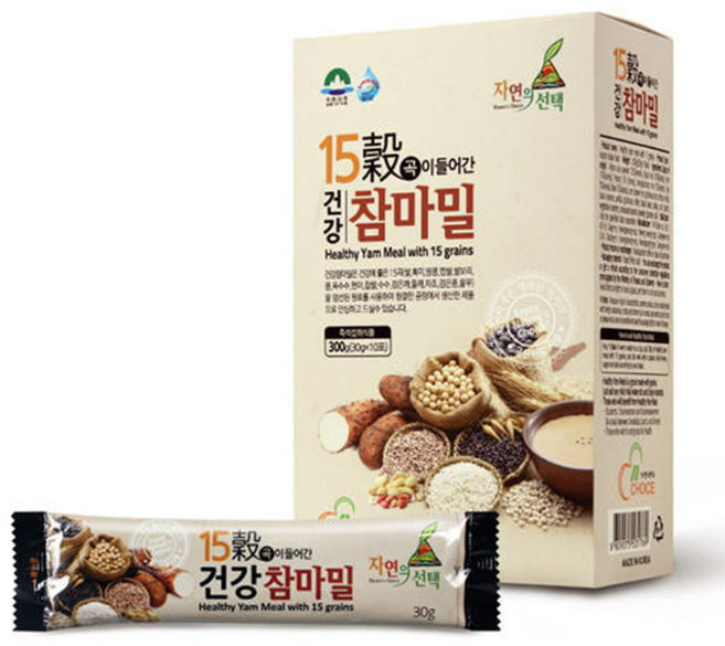 엔초이스 15곡이 들어간 건강 참마밀, 30g, 10개입, 1개