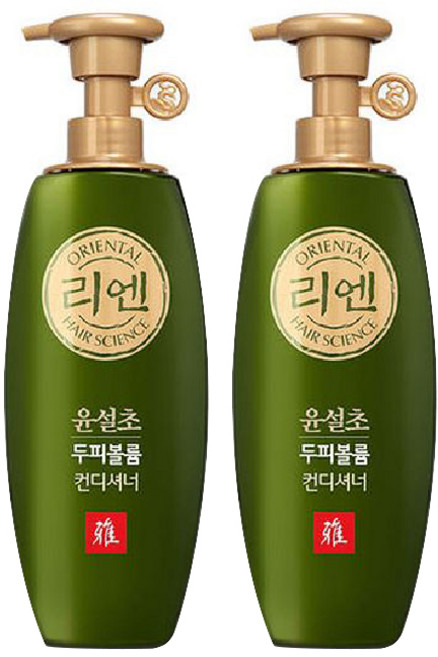 리엔 윤설초 두피볼륨 컨디셔너, 500ml, 2개