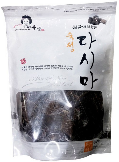 안옥남 숙성 다시마, 360g, 1개