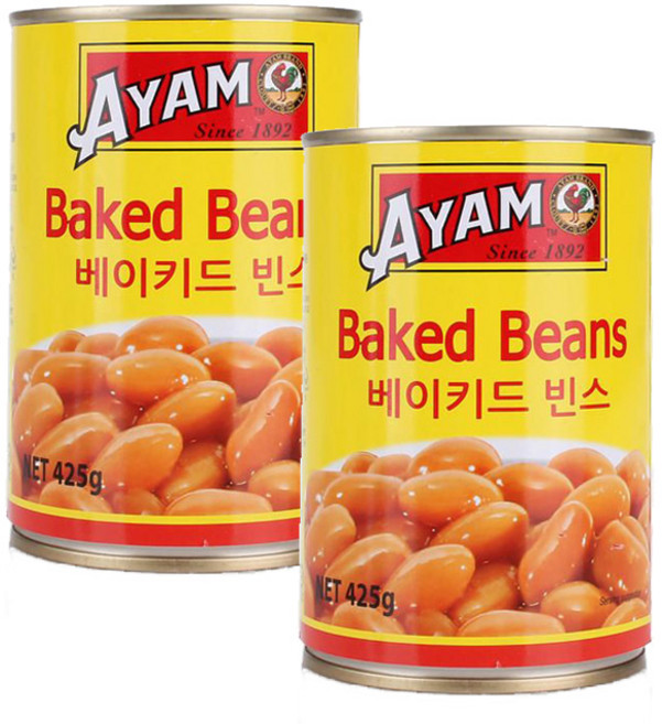 아얌 베이키드 빈스, 425g, 2개