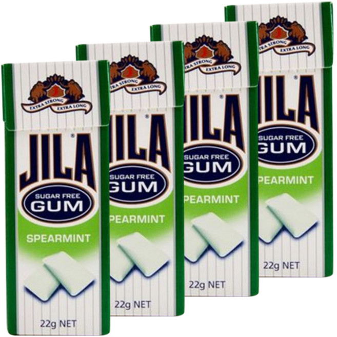 자일라 스피아민트껌, 22g, 4개