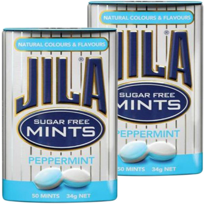 JILA 페퍼민트캔디, 34g, 2개