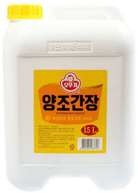 오뚜기 양조간장, 15L, 1개