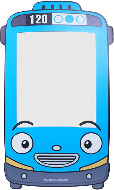 비앤씨 꼬마버스타요 안전거울, 파랑, 1개