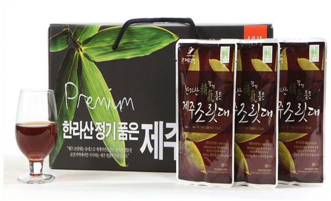 한라산 정기품은 제주조릿대, 2.4L, 1박스