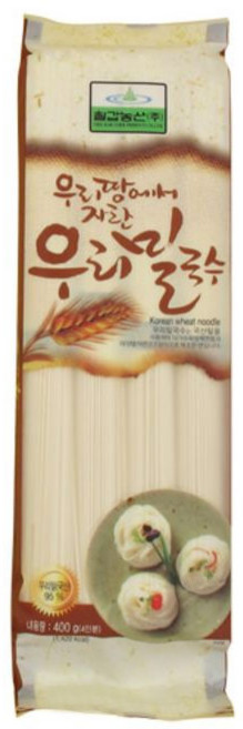 칠갑농산 우리땅에서 자란 우리 밀국수, 400g, 2개