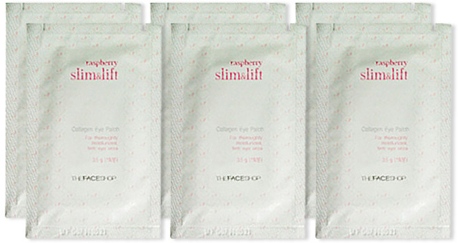 더페이스샵 라즈베리 라인&리프트 콜라겐 아이패치, 2매, 3개