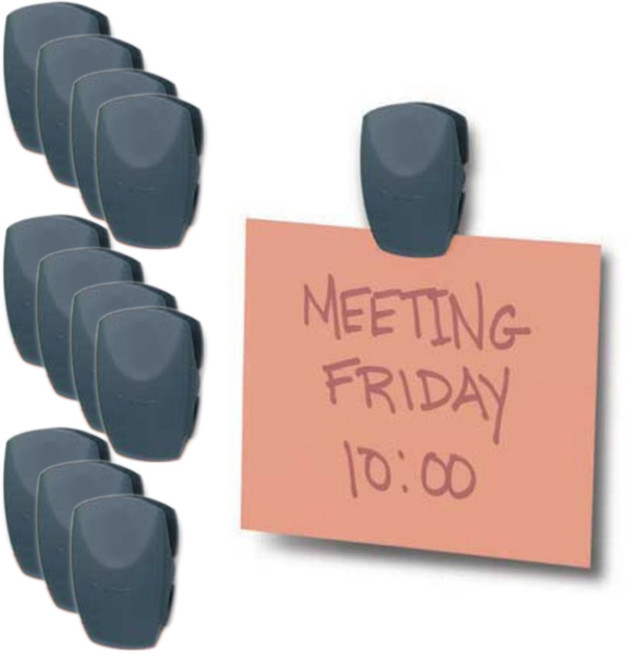 펠로우즈 파티션 클립 메모홀더 4p, 3세트