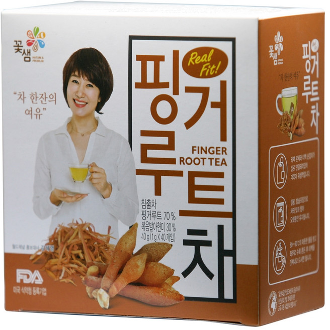 꽃샘식품 꽃샘 핑거루트차, 40g, 1개