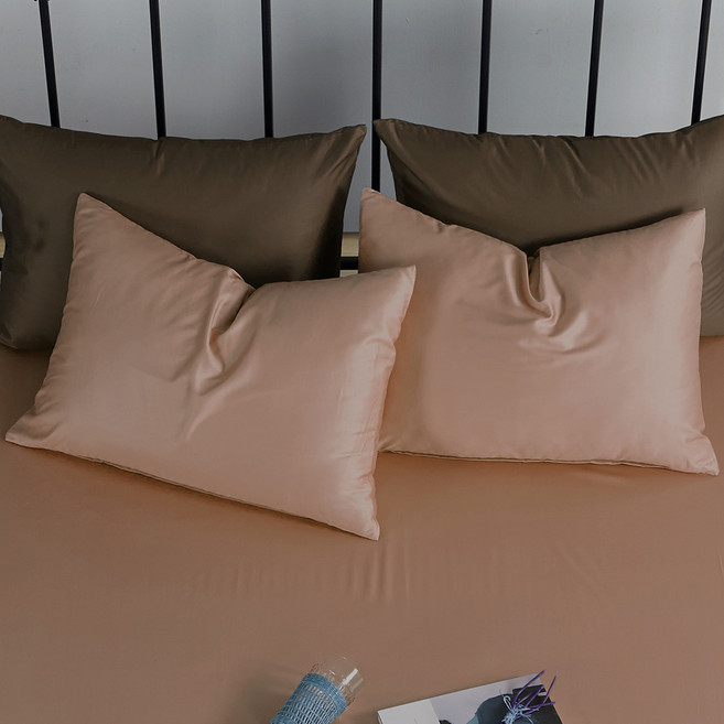 퓨어리 지퍼형 순면 양면 베개커버