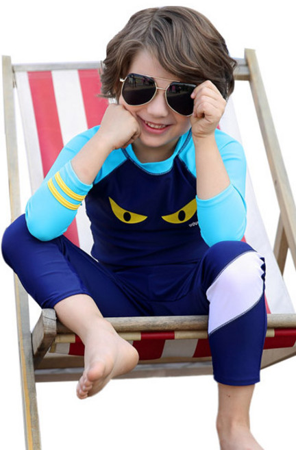 비보비니아 옐로 아이즈 래쉬가드 3종 세트 SY127